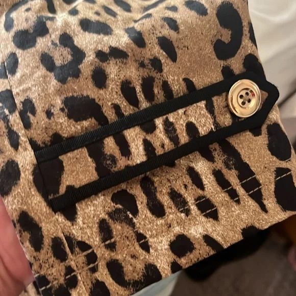 WHBM SWING LEOPARD COAT BNWT 12 - Picture 8 of 10